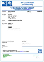 IECEx Certificate For Cable Glands